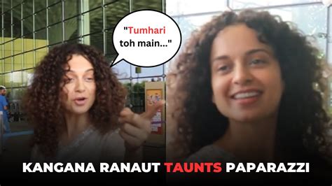 Kangana Ranaut Taunts Paparazzi Criticizes Karan Johar For Priyanka