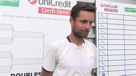 Petr Michnev po výhře ve 2 kole kvalifikace Unicredit Czech Open