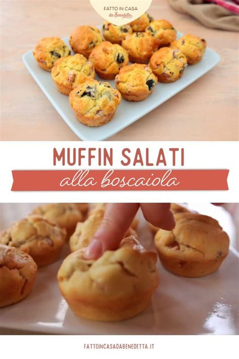 Muffin Salati Alla Boscaiola Artofit