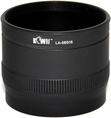 Amazon KIWIFOTOS LA 58G15 58MM Filter Lens Adapter Tube Converter