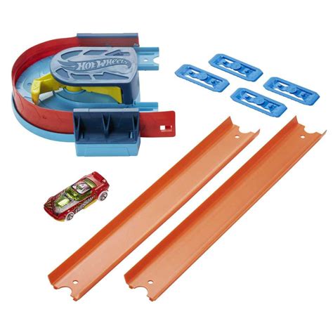 Ripley Set Hot Wheels Glc Track Builder Pista Juguete Componentes Ni Os A Os Compatible Otros