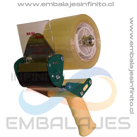 Dispensador De Cinta De Embalaje 72 Mm Embalajes Infinito