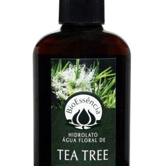 Hidrolato de Tea Tree Melaleuca BioEssência 200ml Homeopatia HN Cristiano