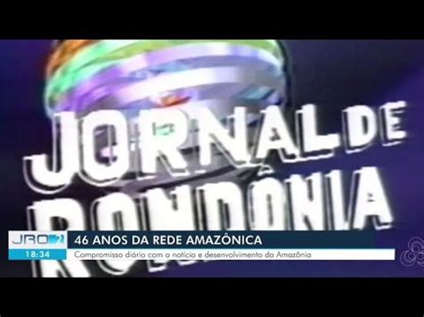 RARIDADE MONTAGEM Vinheta Completa do Jornal de Rondônia 1992 1996