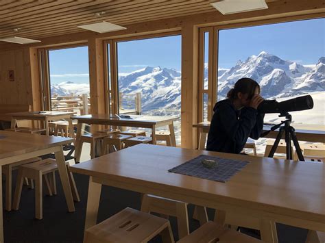 Hörnlihütte Eines der höchstgelegenen Restaurants der Welt