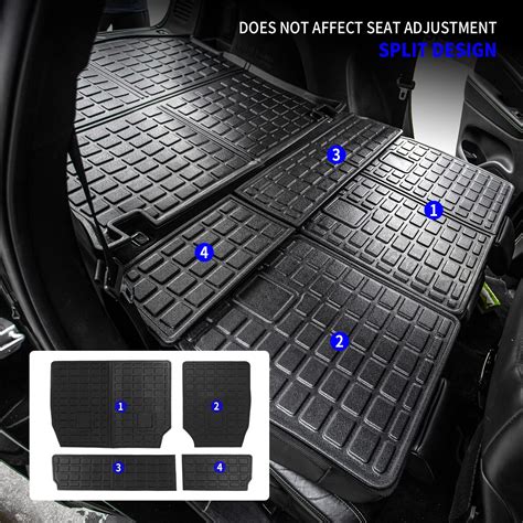 Rongtaod Fit 2011 2021 Jeep Grand Cherokee Trunk Mat Cargo Mat 2022