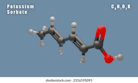 Potassium Sorbat Structure Photos Images Pictures Shutterstock