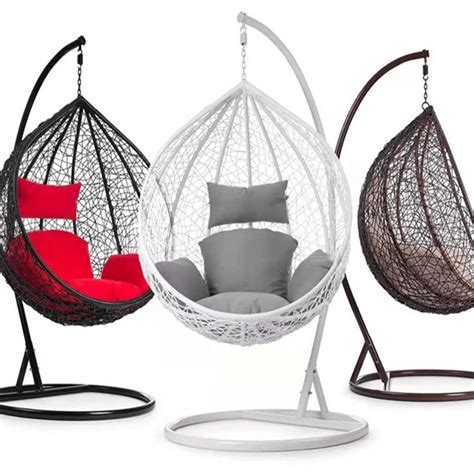 Cane Basket Rattan Hammock Macrame Balcony Garden Patio Outdoor Hang Swing Chair China Swing