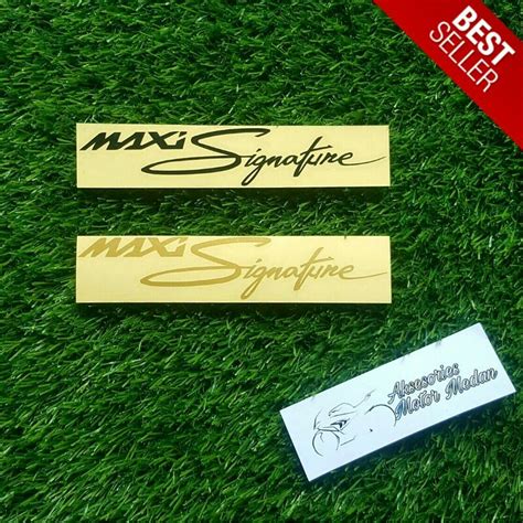 Jual Stiker Yamaha Nmax Maxi Signature Shopee Indonesia