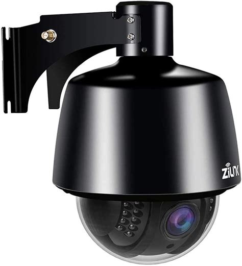 ZILNK Cámara IP PTZ de 5 MP cúpula WiFi para exteriores 1920P