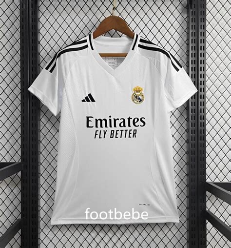 Maillot Real Madrid Femme Domicile Blanc Footbebe