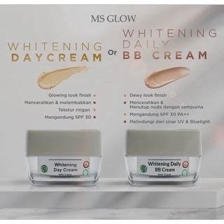 Jual Ms Glow Whitening Day Cream Whitening Daily Bb Cream Ms Glow