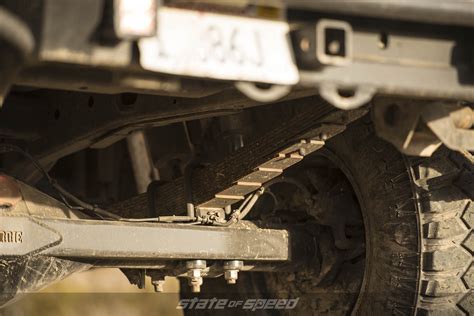 leaf springs  suspension links state  speed