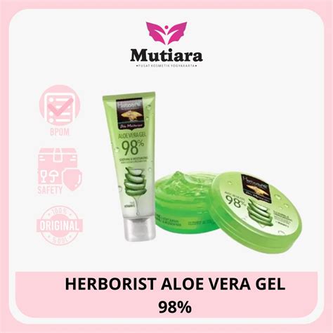 Jual Herborist Aloe Vera Gel 98 Shopee Indonesia