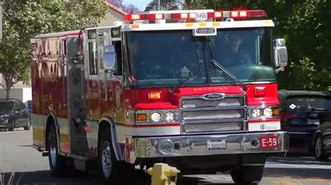 Peaked Q Fremont Fire Dept Engine 59 Reserve Responding Youtube