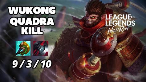 BAGUNÇANDO DE WUKONG NO ESMERALDA wildrift wukong YouTube