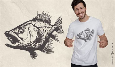 Designs Gráficos Para Camisetas E Merch De Largemouth Bass