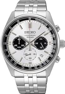 Seiko Herren Analog Quarz Uhr Mit Edelstahl Armband SSB425P1 Amazon