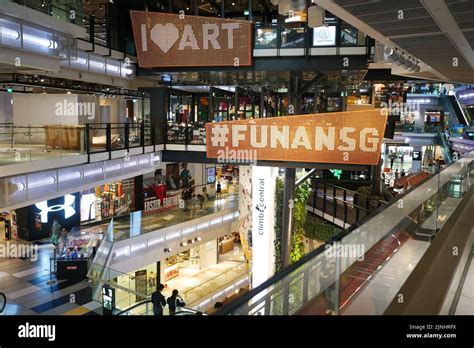 Singapore Funan 2 June 2022 The Shoppes In Funan Retail Mall Buildings