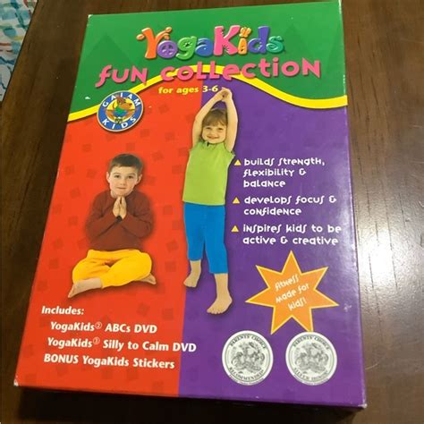 Gaiam Other Yogakids Fun Collection Dvds And Stickers Poshmark