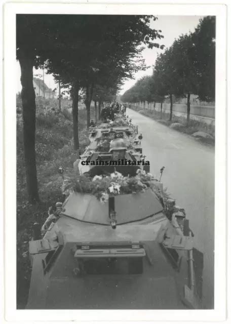 Orig Foto A L A Panzersp Hwagen Sdkfz In Potsdam Krampnitz