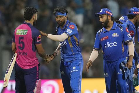 Hardik Pandya And Rohit Sharma Greet Riyan Parag Espncricinfo