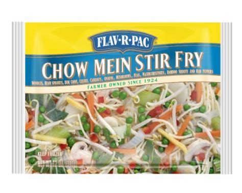 Flav R Pac Frozen Chow Mein Vegetables Stir Fry 12 Oz Fred Meyer