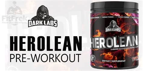 Dark Labs Herolean 225mg DMHA With GBB For The Ultimate Fat Burner