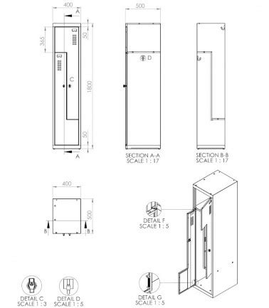 Vestiaire Gain De Place Portes Z 2 Penderies