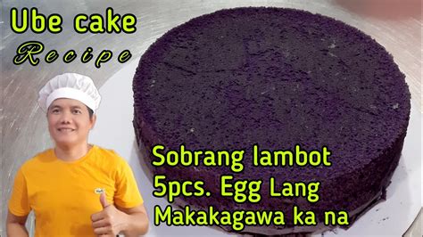 Ube Cake Mamon Recipe😲moist Ube Cake Recipe Special Ube Mamon How To Make Ube Cake Mamon Youtube