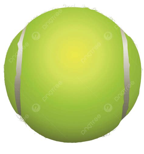 Tenis Pelota Ilustración Deporte Juego Partido Vector PNG dibujos