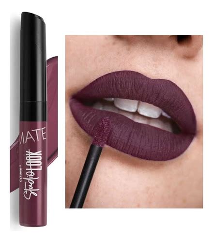 Labial Mate Líquido Studio Look Cyzone Berry Strong Cuotas sin interés