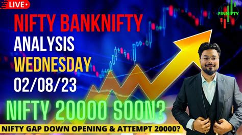 Nifty Banknifty Wednesday Analysis And Levels 2nd Aug Nifty Gap Down