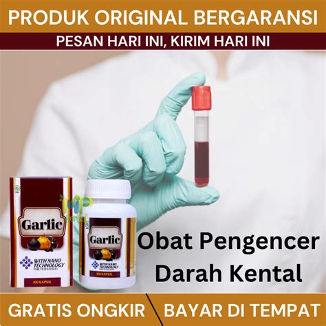 Jual Obat Pengencer Darah Kental Darah Beku Garlic Kapsul Ekstrak