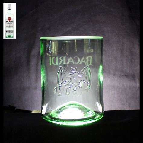 Bacardi Rum Premium Rocks Glasses 2 Set Bacardi Glasses Etsy