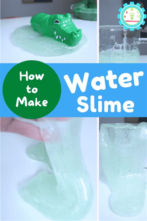 How to Make Water Slime that Looks Just Like Fresh Water!