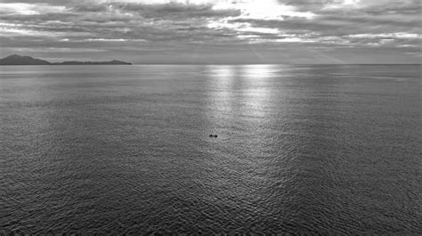 Free Images Horizon Cloud Black And White Sky Sunlight Daytime