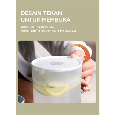 Jual Samono Teko Air Plastik Tahan Panas Bpa Free Teko Plastik Liter