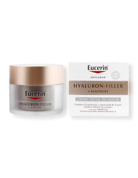 Hyaluron Filler Elasticity Crema Facial Noche 50 Ml Eucerin Dermatodo