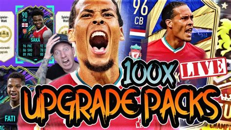 Fifa Live X Upgrade Packs Wl Future Stars Fut Youtube