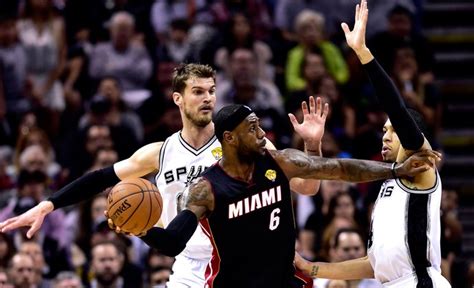 Spurs Batem O Heat Faturam O Penta Da Nba E Splitter Faz Hist Ria