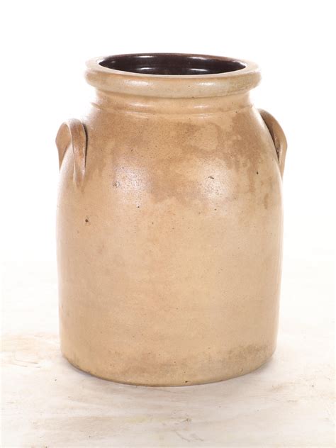 F R Norton And Co Two Gallon Salt Glazed Stoneware Crock Midlate