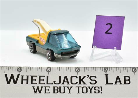 The Heavyweights Tow Truck Teal Hot Wheels Redline Mattel Vintage Rl Wheeljack S Lab
