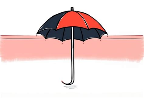 draw umbrella easy  step  step guide  beginners