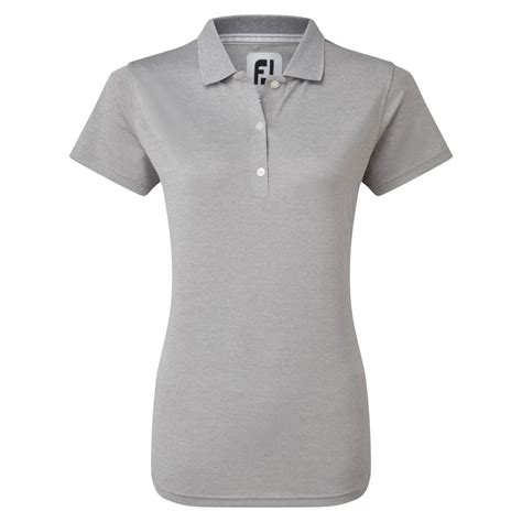 Footjoy Ladies Stretch Pique Solid Golf Polo Shirt Snainton Golf