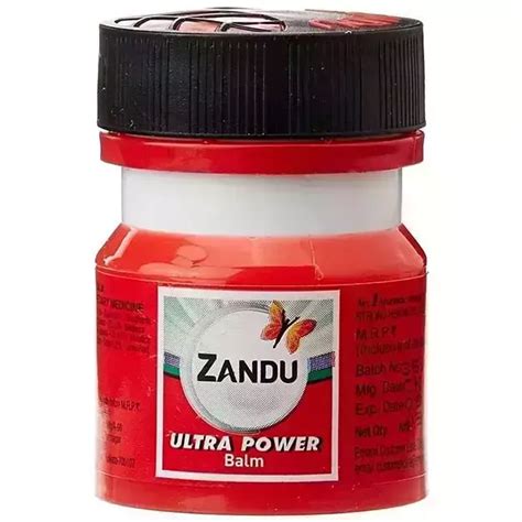 Zandu Balm Ultra Power Uses Price Dosage Side Effects Substitute