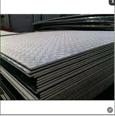 Mild Steel Ms Chequered Plate Thickness Mm Material Grade