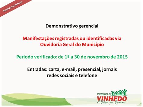 Demonstrativo Gerencial Manifesta Es Registradas Ou Identificadas Via