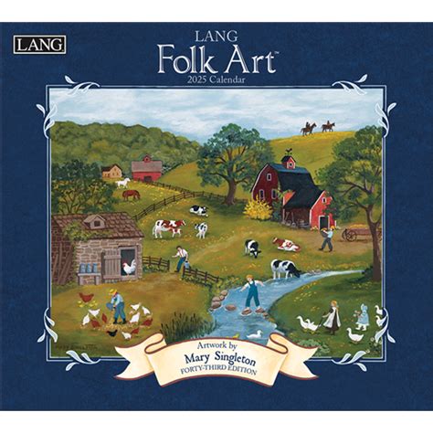 Folk Art Calendars Ronald K Thompson