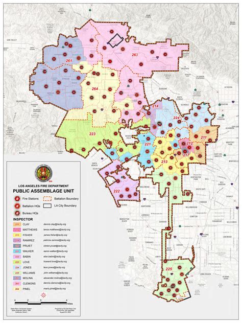 Lafd Station Map